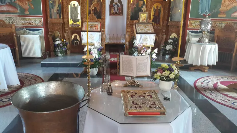 Biserica la care a fost botezată Victoria