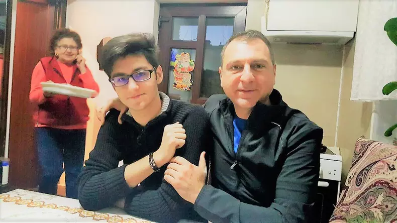 Christian Sabbagh  are si un baiat de 19 ani