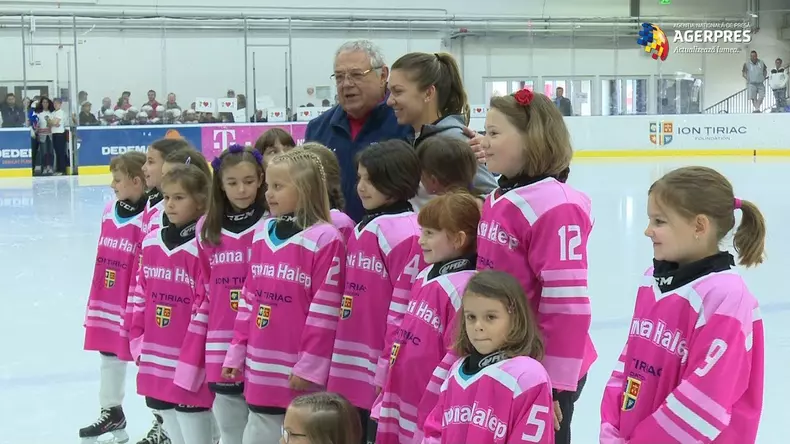 Simona Halep are propria echipă de hochei