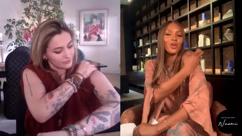 Paris Jackson speaks on her new album, modeling career, and passion for music on Filter with Naomi Campbell