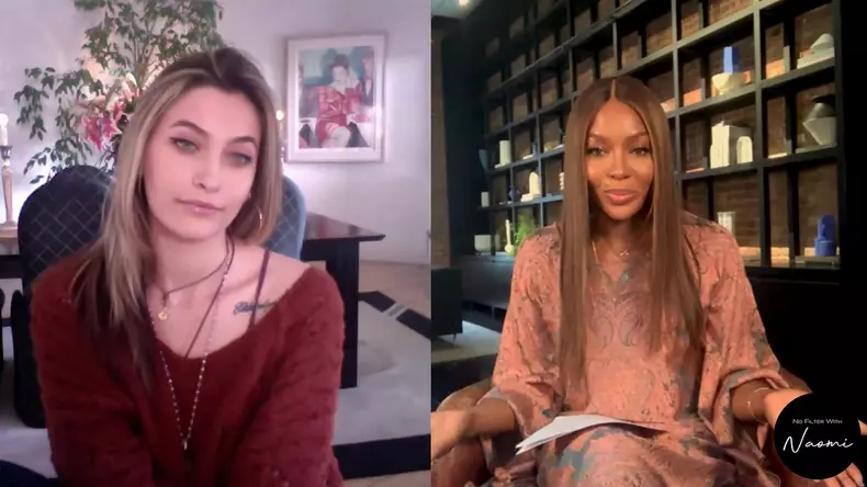 Paris Jackson speaks on her new album, modeling career, and passion for music on Filter with Naomi Campbell