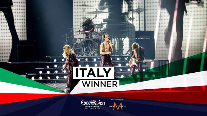Italia a castigat Eurovisio 2021