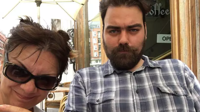 Carmen Tanase si fiul ei