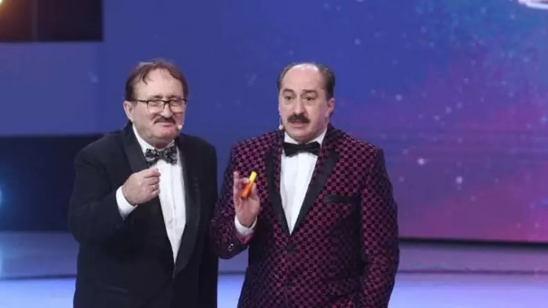 romica tociu si cornel palade pe scena