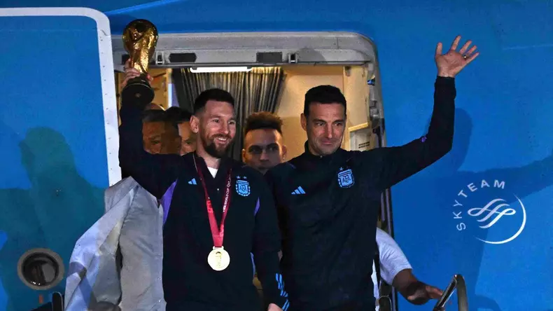 messi a ajuns in argentina