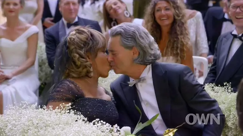 Tina Turner sits down for an interview wtih Oprah Winfrey's Next Chapter - during her honeymoon