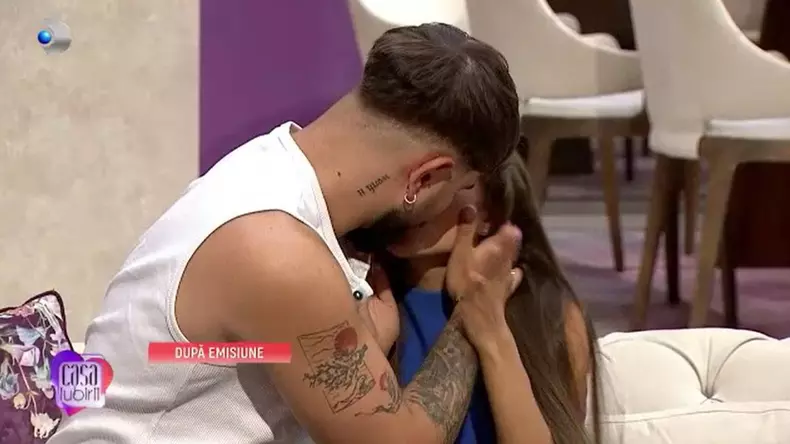 Alexandru și Diana sarut1