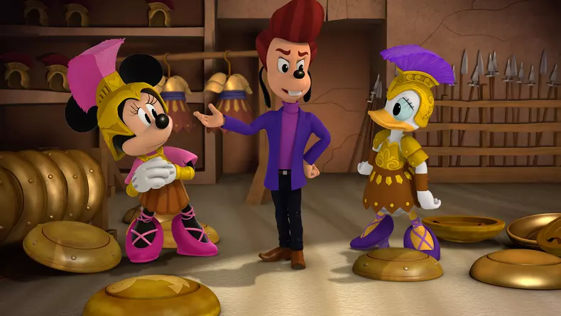 MINNIE MOUSE, ROBBIE ROBERTS, DAISY DUCK