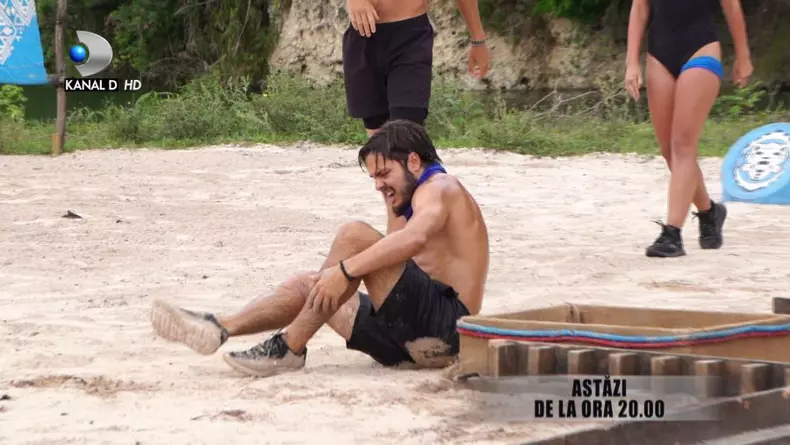 „Survivor România”. Albert, accidentare gravă în timpul competiției