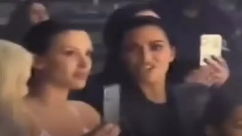 Kim Kardashian si Bianca Censori la concert 1