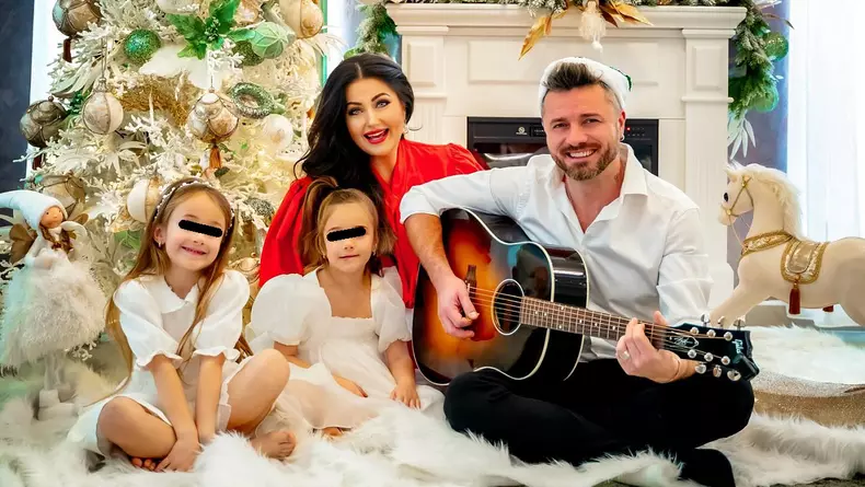 Gabriela Cristea și familia