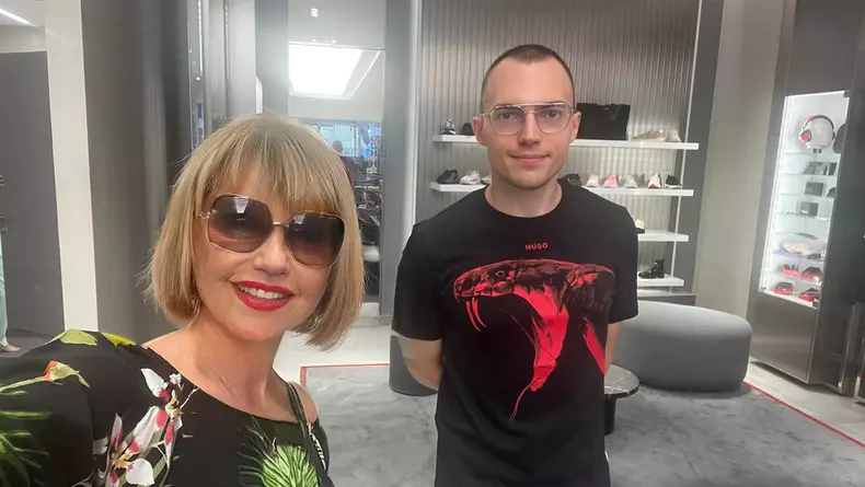 marina almasan si fiul ei