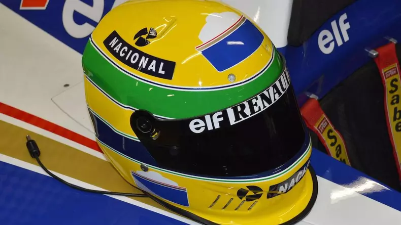 Casca lui Ayrton Senna 2