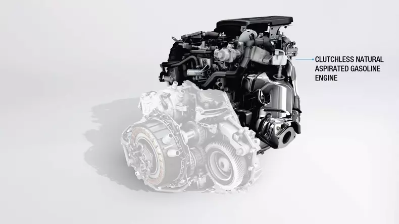 2018 – Moteur hybride DHT E-TECH