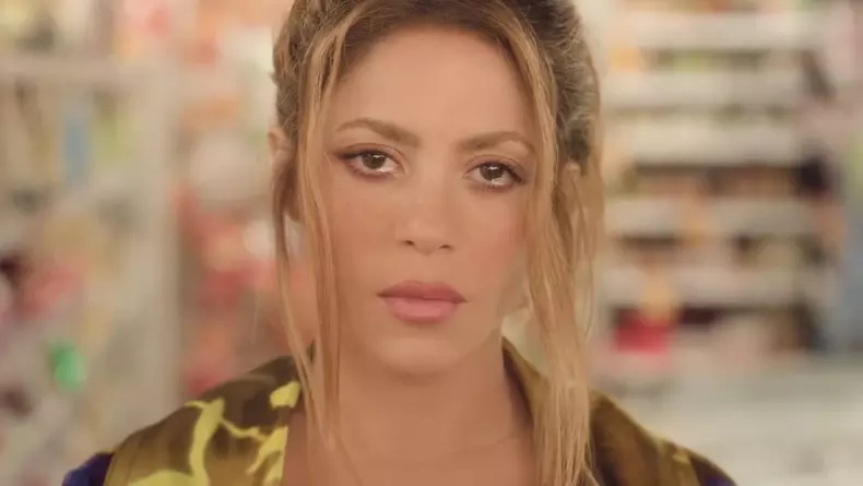 Love-split sing Shakira sheds tears and has her heart blown away in poignant new music video