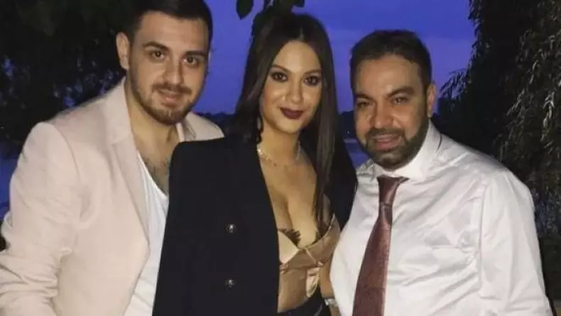 Betty impreuna cu tatal si sotul ei