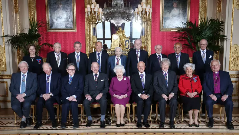 Order of Merit Service luncheon, Windsor, Berkshire, UK - 07 May 2019