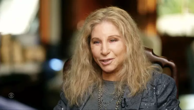 Barbra Streisand gets dreamy TV interview