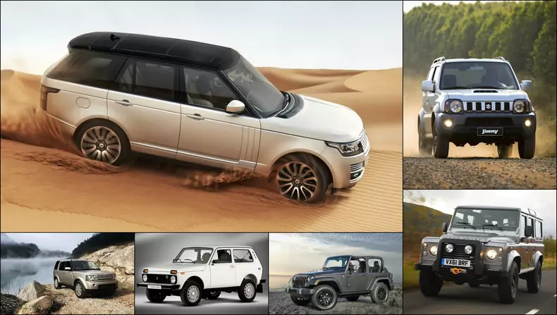 Top 10 modele off-road ale momentului