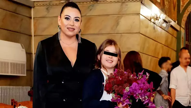 Oana Roman si fiica ei