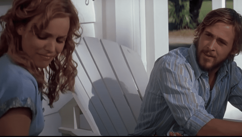 Ryan Gosling și Rachel McAdams – The Notebook