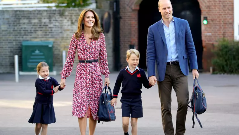Princess Charlotte First Day of School at Thomas's Battersea