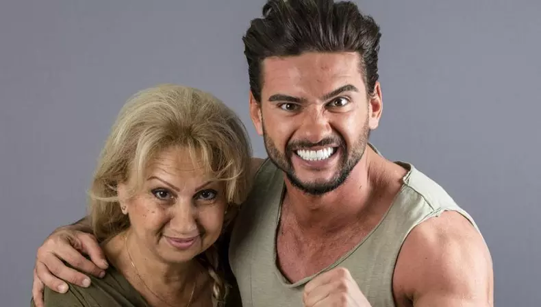 dorian popa si mama sa