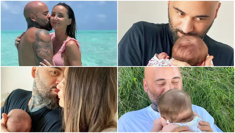 Matteo, iubita lui și fiica lor