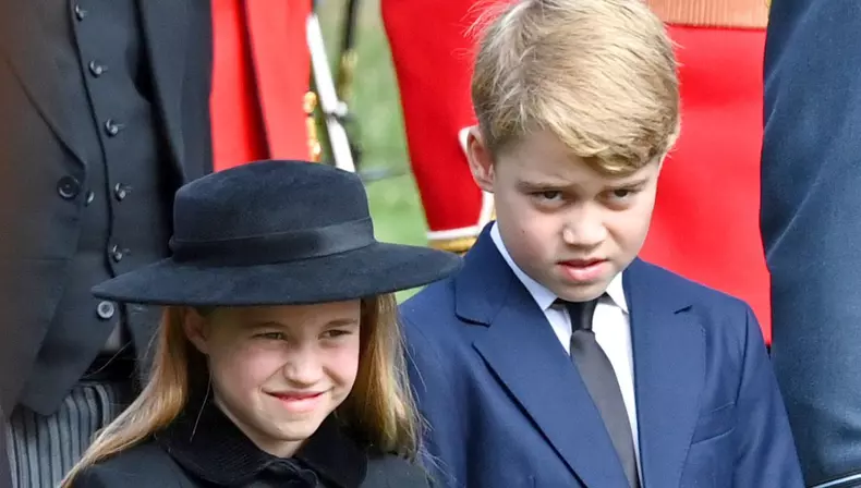 Printul George si printesa Charlotte