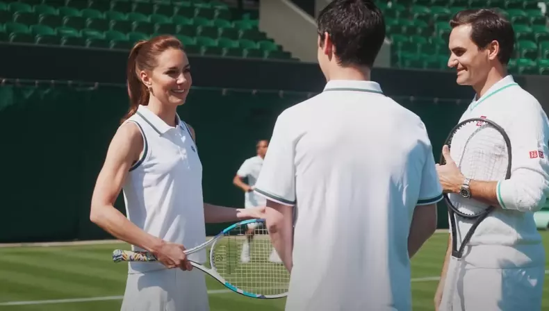 Kate Middleton Roger Federer
