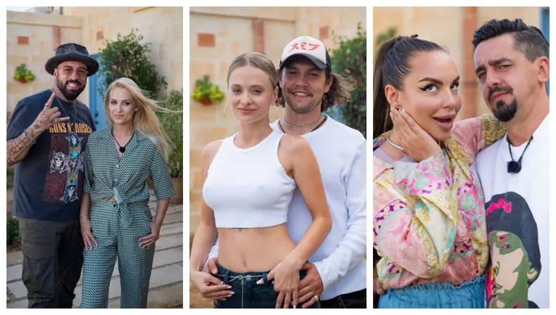 Care sunt cuplurile care participă la Power Couple România