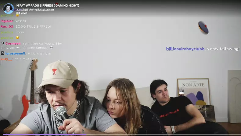 Radu Siffredi Oana Matache Twitch
