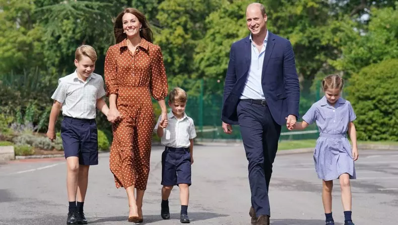 Royals first day at new school