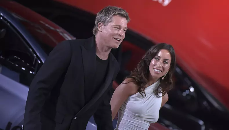 Brad Pitt și Ines de Ramon la Festivalul de Film de la Veneția 2024