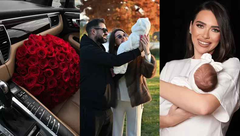 Iustina Loghin de la „Insula Iubirii” a primit o mașină Porsche de la soțul ei, Cornel Luchian