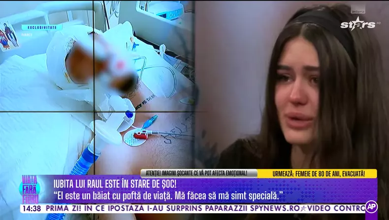 Mara, iubita trapperului Raul WS, în platoul „Viața fără filtru” de la Antena Stars (4)