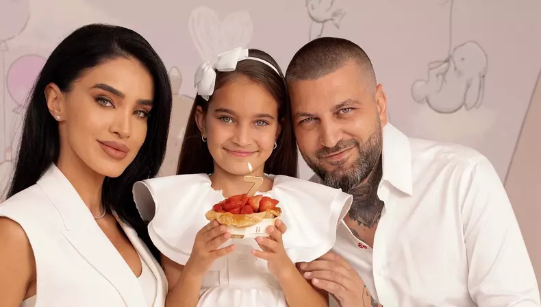 Adelina Pestrițu și Virgil Șteblea, petrecere spectaculoasă pentru aniversarea de 7 ani a fiicei lor, Zenaida Maria
