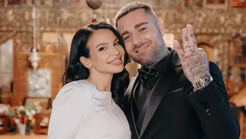 TJ Miles și Francisca Dulceanu s-au căsătorit religios