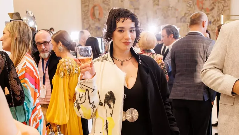 Cabiria Morgenstern, imagini rare cu Adrian Ciobanu, tatăl fiului ei