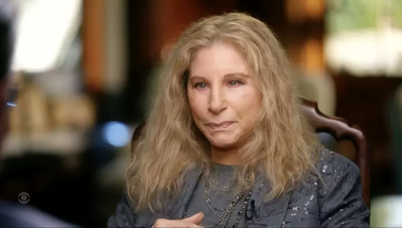 Barbra Streisand gets dreamy TV interview