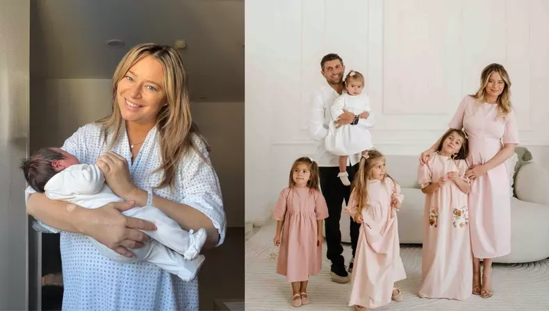 Laura Cosoi se gândește la al șaselea copil, la scurt timp după ce a născut a cincea fetiță