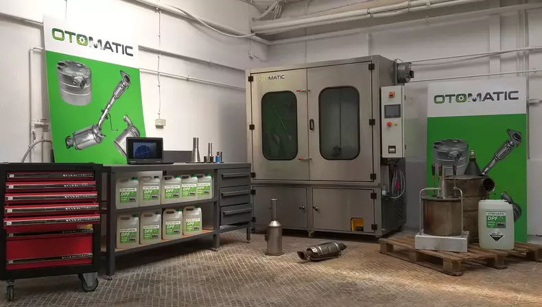 atelier de curățare a filtrelor DPF 1