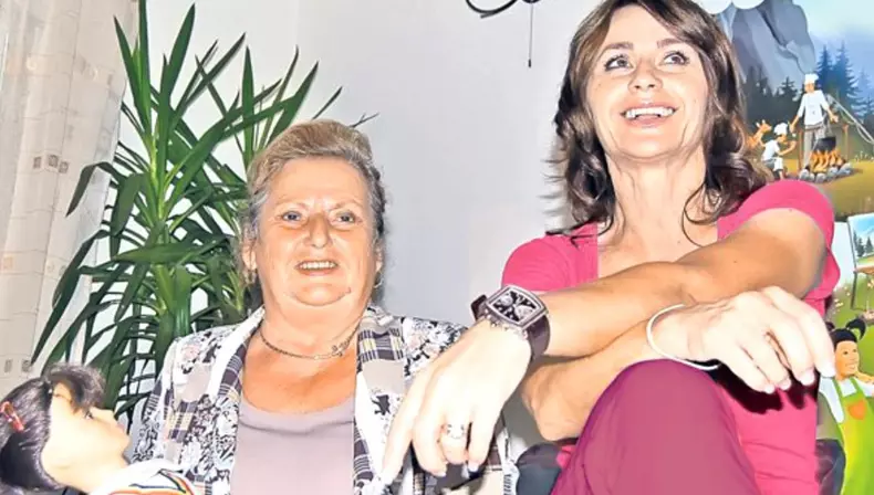 Nadia Comaneci si mama sa 1