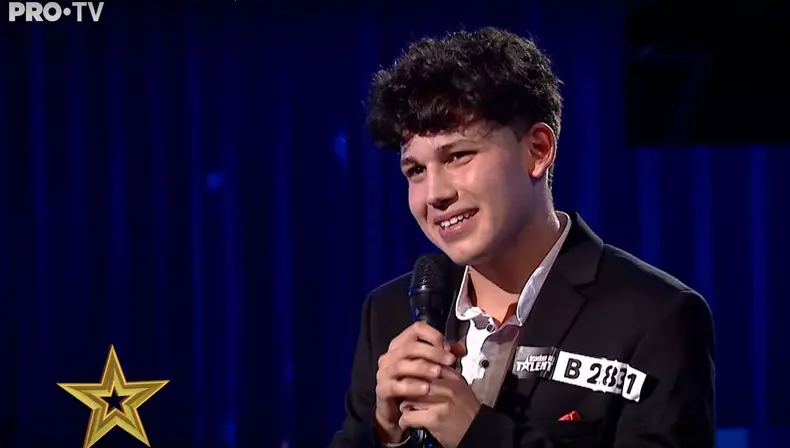 Rareș Trufea de la Românii au talent