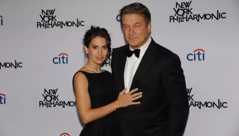 Alec and Hilaria Baldwin at the New York Philharmonic Fall Gala 2019