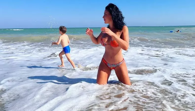 lavinia si fiul ei