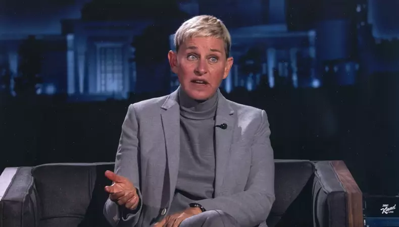 Ellen DeGeneres Guests on Jimmy Kimmel Live
