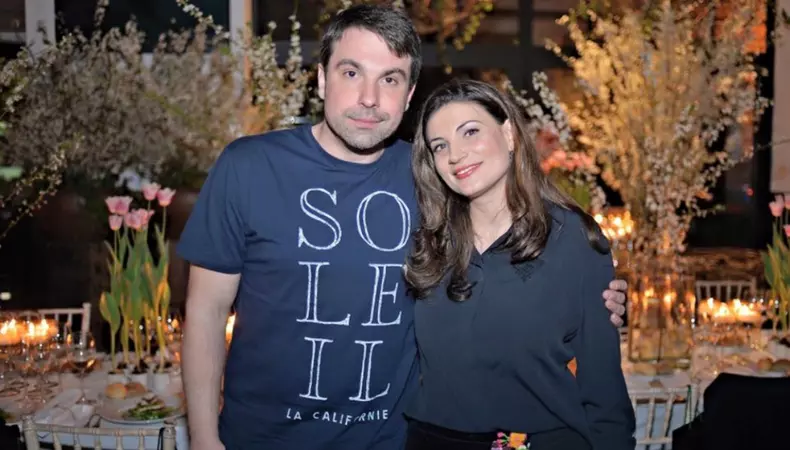 Ioana Ginhina si fostul sot