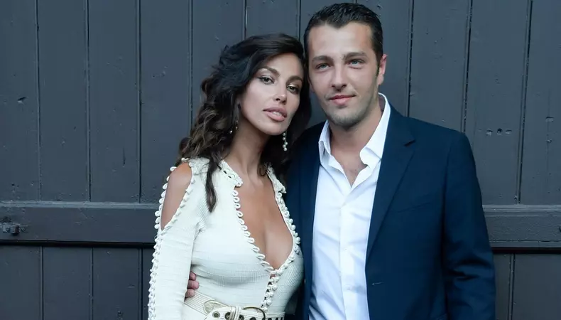 Madalina Ghenea and Matei Stratan attending the 2017 Afrodite Awards at Studios in Via Tiburtina