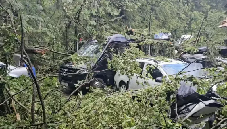 sfarsitul-lumii-in-sinaia-acoperisul-garii-a-fost-smuls-de-vijelie-si-aruncat-peste-dn1-copacii-rupti-sunt-purtati-de-apa-pe-strazi-987795
